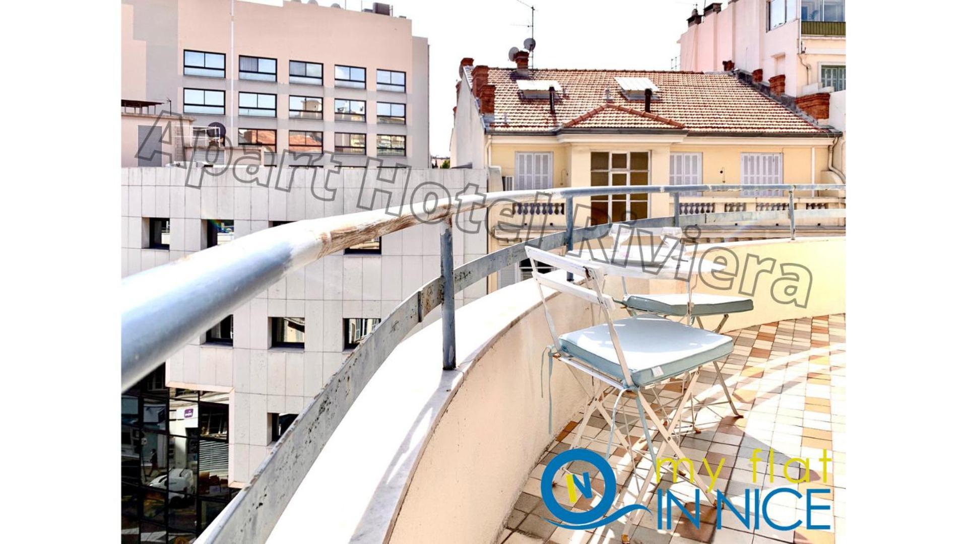 ApartHotel Riviera - Grimaldi - Carré d'Or - Bigger 1 bedroom apartement - Balcony&AC - 5mn Promenade des Anglais - Balcon Palais Alphonse Karr 1 Niza Exterior foto